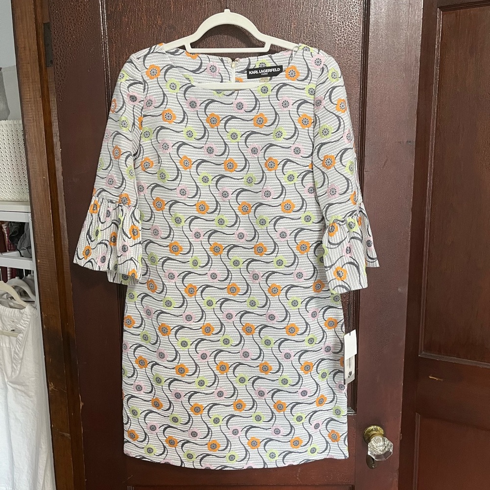 Size 8 Karl Lagerfeld floral dress